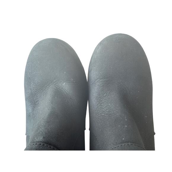 Dansko Leather MINA Ankle Zip Booties in Black Size 37/ US 7 - Picture 4 of 9